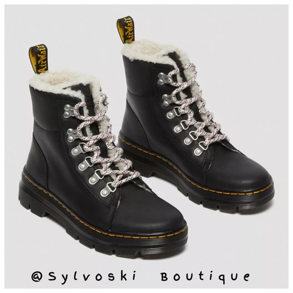 🔥 COMBS FAUX SHEARLING LINED CASUAL BOOTS NWT 🖤 - Picture 4 of 13